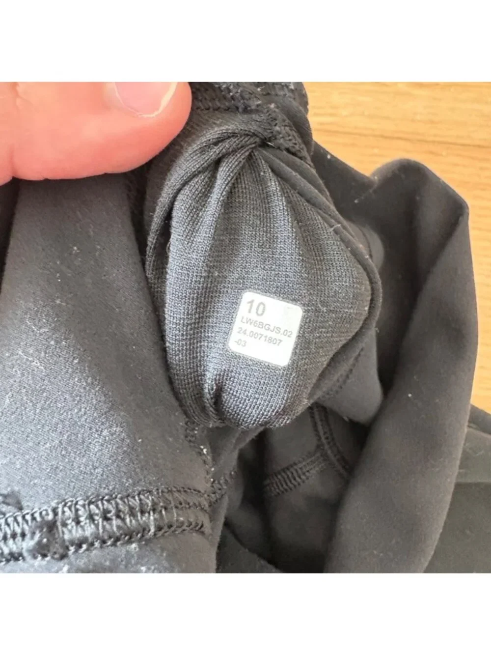 Lululemon Athletic Align High Rise Crop Yoga Pants 23” Black Women’s Size 10
